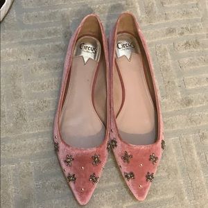 Sam Edelman “circus” women’s size 13 velvet flats